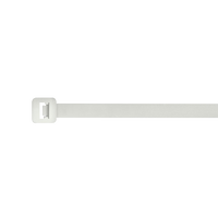 Unicrimp QT300RE Natural 300mm x 4.8mm Releasable Cable Tie (Pack 100)