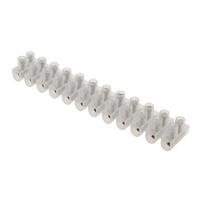 Unicrimp QTB30 30A 12 Way Terminal Block Strips - Clear