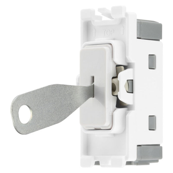 BG R30KY Nexus Grid 20A Secret Key DP - White - westbasedirect.com