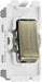 BG RAB14 Nexus Grid 20A SP 1-Way Retractive (PRESS) - Antique Brass - westbasedirect.com