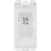 BG RBLNK Nexus Grid Blank Module - White - westbasedirect.com