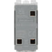 BG RBN12C Nexus Grid 20A SP 2-Way Centre Off - Black Nickel - westbasedirect.com