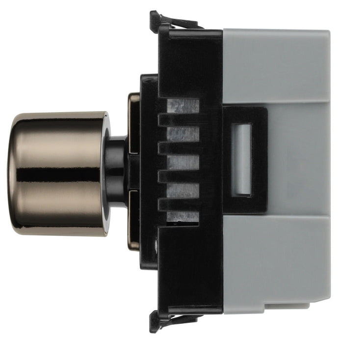 BG RBNDLT Nexus Grid 2-Way Intelligent Dual Mode Dimmer Module - Black Nickel - westbasedirect.com