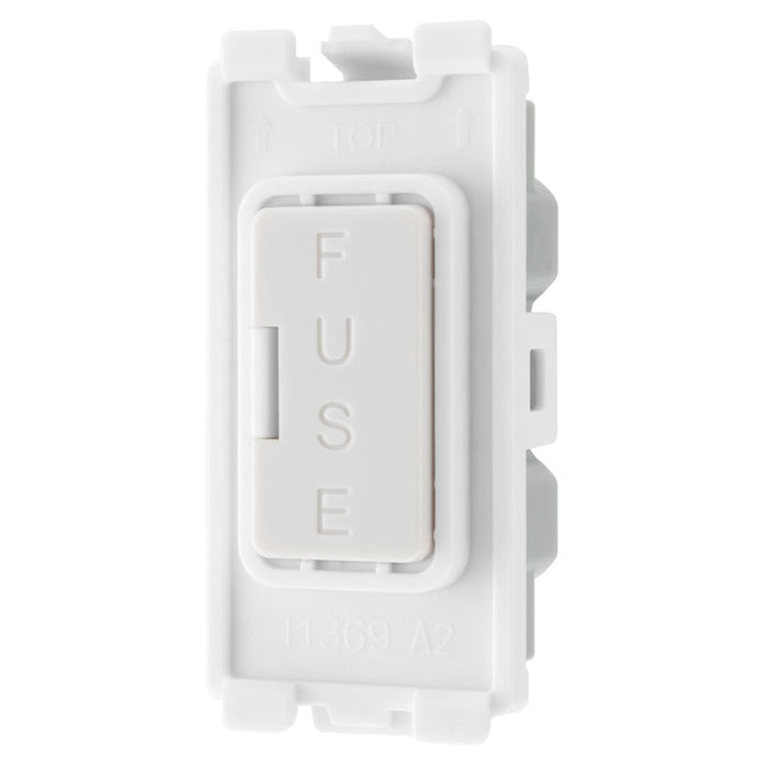 BG RFUSE Nexus Grid Fuse Holder - White - westbasedirect.com