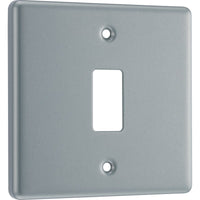 BG RMC1 Metal Clad 1G Grid Front Plate