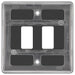 BG RNAB2 Nexus Metal 2G Grid Front Plate - Antique Brass - westbasedirect.com