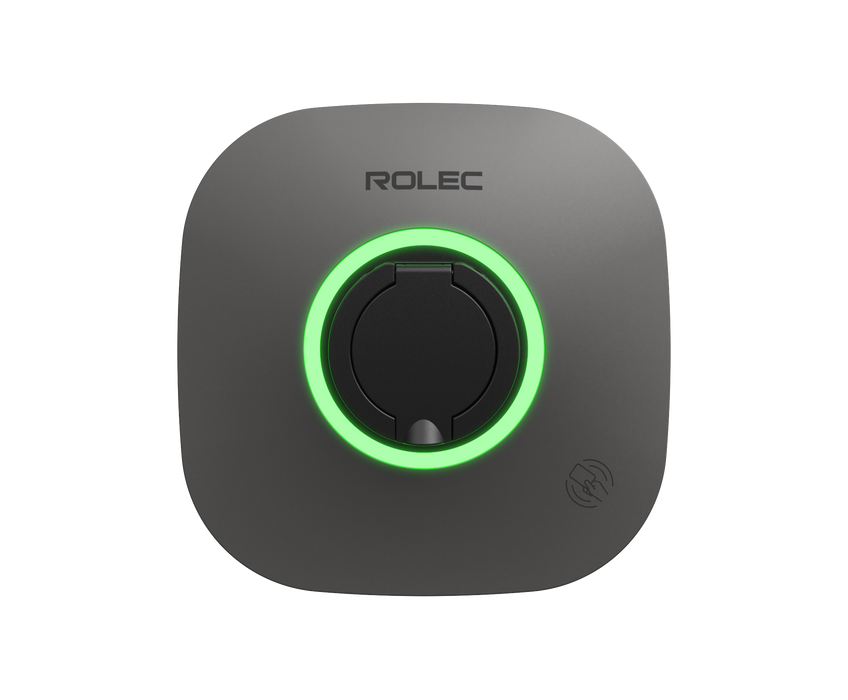 Rolec ROLEC5011 Evo Intelligent Smart EV Charger - up to 7.4kW Universal Socket - Daytona Grey - westbasedirect.com