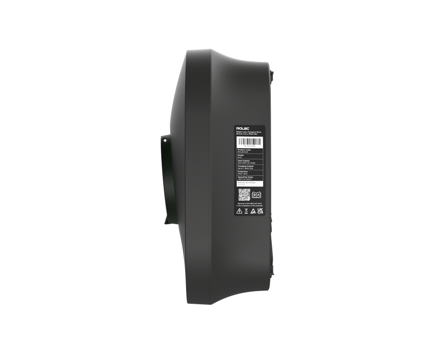 Rolec ROLEC5011 Evo Intelligent Smart EV Charger - up to 7.4kW Universal Socket - Daytona Grey - westbasedirect.com