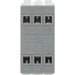 BG RPC15 Nexus Grid 20A Triple Pole Fan Isolator - Polished Chrome - westbasedirect.com