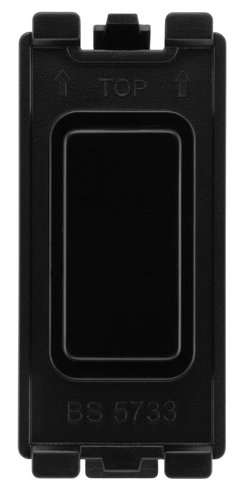 BG Evolve RPCDBBLNK Grid Blank Module - Black - westbasedirect.com