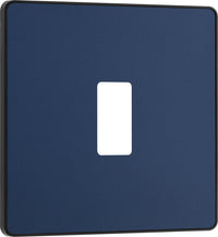 BG Evolve RPCDDB1B 1G Grid Front Plate - Matt Blue (Black)