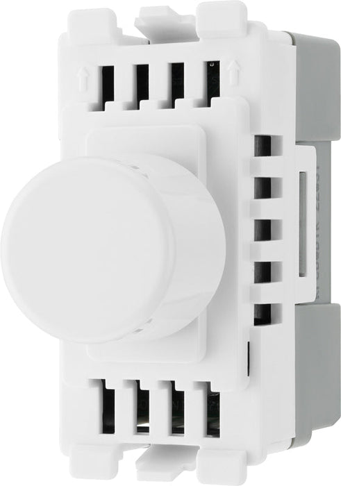 BG Evolve RPCDWDTR Grid Dimmer 2-Way 200W Trailing Edge - White - westbasedirect.com