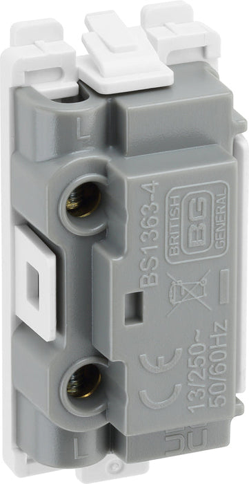 BG Evolve RPCDWFUSE Grid 13A Fused Fuse Holder - White - westbasedirect.com