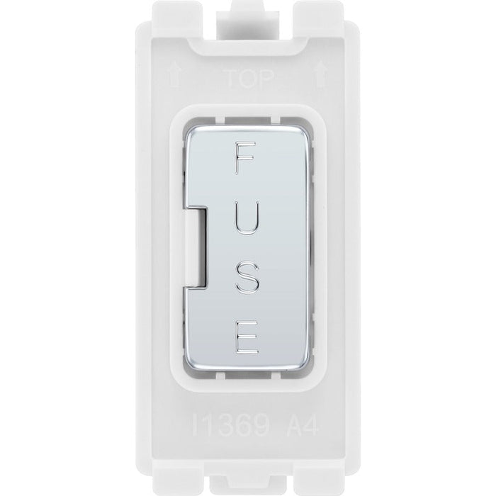 BG RPCFUSE Nexus Grid Fuse Holder - Polished Chrome - westbasedirect.com