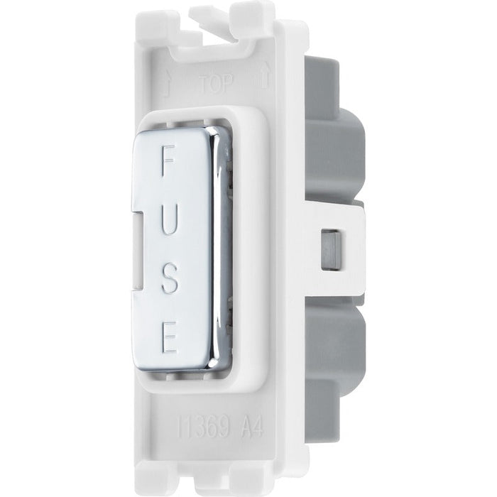 BG RPCFUSE Nexus Grid Fuse Holder - Polished Chrome - westbasedirect.com