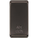 BG RRACBN Nexus Grid Rocker Embossed (AIR CON) - Black Nickel - westbasedirect.com