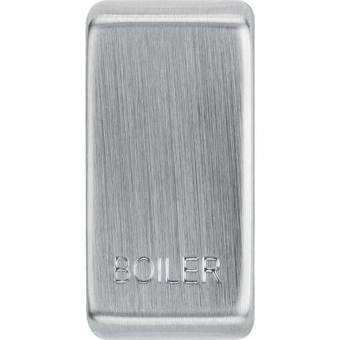 BG RRBLBS Nexus Grid Rocker Embossed (BOILER) - Brushed Steel - westbasedirect.com