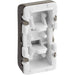 BG RRFZBN Nexus Grid Rocker Embossed (FREEZER) - Black Nickel - westbasedirect.com