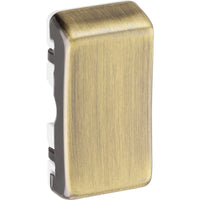 BG RRUPAB Nexus Grid Rocker Unprinted - Antique Brass