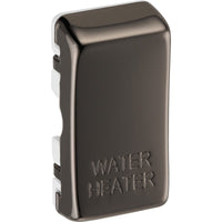 BG RRWHBN Nexus Grid Rocker Embossed (WATER HEATER) - Black Nickel