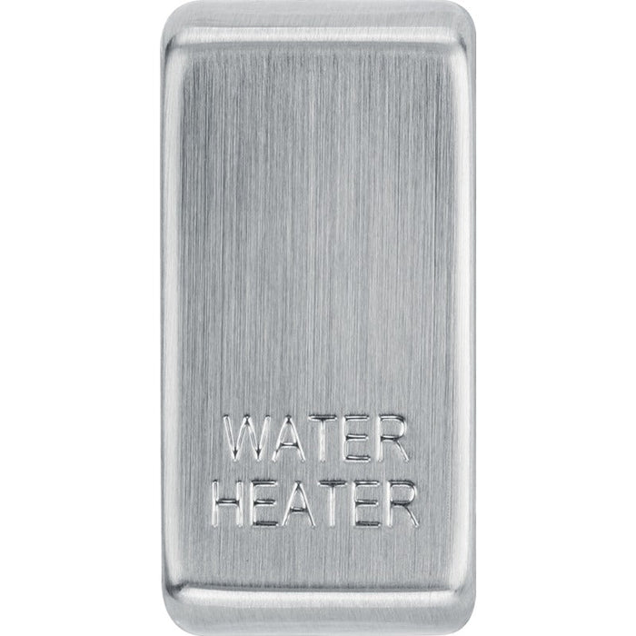 BG RRWHBS Nexus Grid Rocker Embossed (WATER HEATER) - Brushed Steel - westbasedirect.com