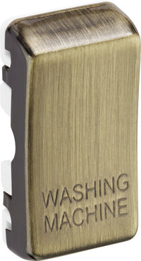 BG RRWMAB Nexus Grid Rocker Embossed (WASHING MACHINE) - Antique Brass