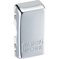 BG RRWMPC Nexus Grid Rocker Embossed (WASHING MACHINE) - Polished Chrome