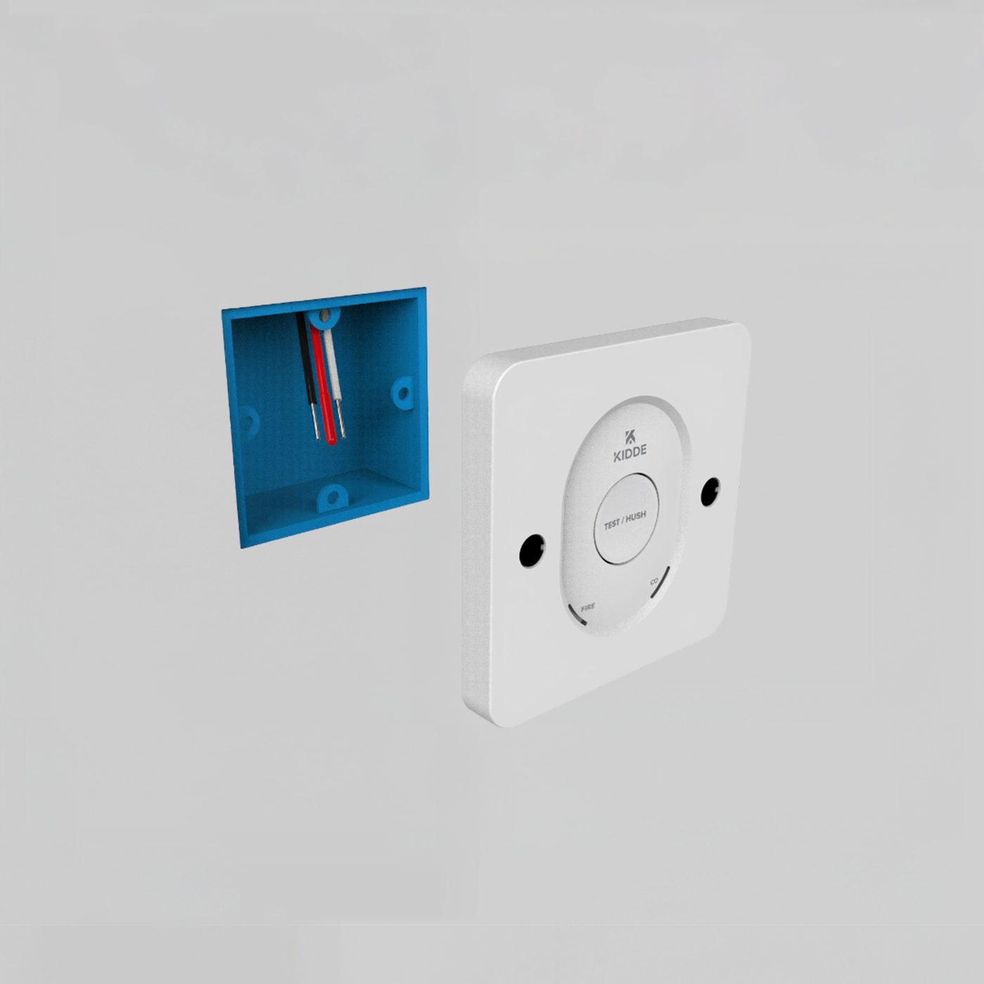 Test Hush Remote Kidde RTHL Control Switch | Remote Test & Hush for Hardwired Smoke ...