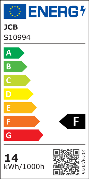 JCB S10994 E27 ES GLS LED Bulb Opal 14W 1521lm Warm White 3000K