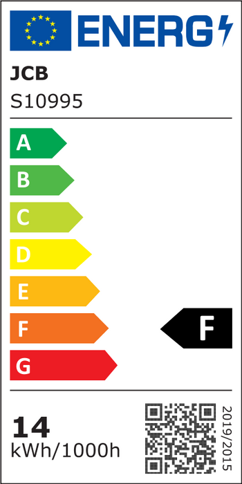 JCB S10995 B22 BC GLS LED Bulb Opal 14W 1521lm Warm White 3000K