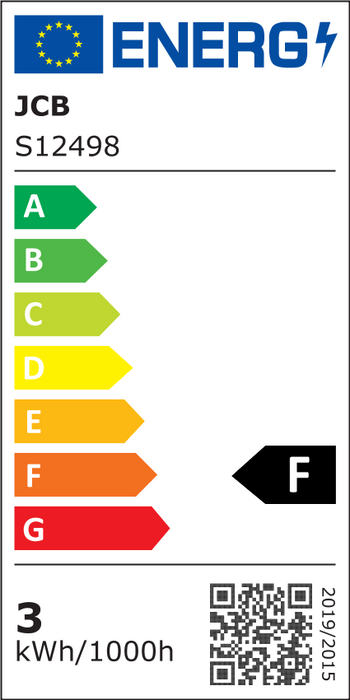 JCB S12498 GU10 Spot LED Bulb 3W 230lm Cool White 4000K