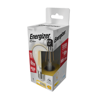 Energizer S12865 7W 806lm E27 ES GLS Filament LED Bulb Warm White 2700K