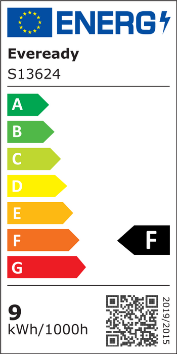 Eveready S13624 E27 ES GLS LED Bulb Opal 8.8W 806lm Warm White 3000K (5 Pack) - westbasedirect.com