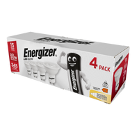 Energizer S14425 4.2W 345lm GU10 Spotlight LED Bulb Warm White 3000K (4 Pack)