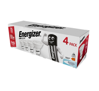 Energizer S14426 4.9W 345lm GU10 Spotlight LED Bulb Daylight 6500K (4 Pack)