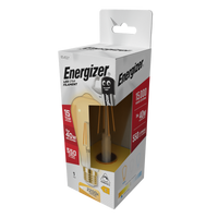Energizer S15026 5W 550lm E27 ES ST64 Filament Gold LED Bulb Warm White 2200K Dimmable