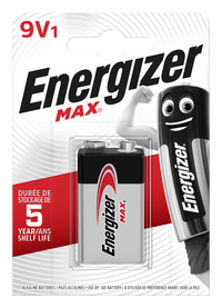 Energizer E301531800 Max 9V | 1 Pack