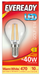 Eveready S15482 E14 SES Golf Filament Clear LED Bulb 4W 470lm Warm White 2700K - westbasedirect.com