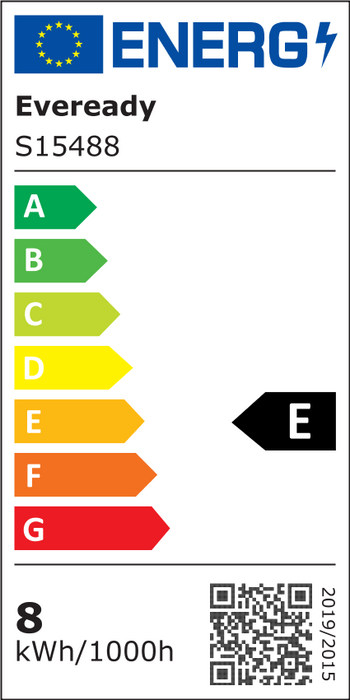 Eveready S15488 E27 ES GLS Filament Clear LED Bulb 8W 1050lm Warm White 2700K - westbasedirect.com