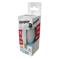 Energizer S17365 8.5W 806lm E14 SES Candle LED Bulb Opal Daylight 6500K