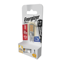Energizer S29828 4.2W 470lm G9 LED Capsule Bulb Warm White 2700K Dimmable (Box)