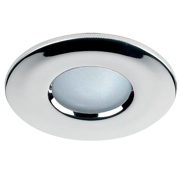 Powermaster S7687 IP65 Indoor Fixed Slim Downlight - Chrome