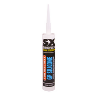 Unicrimp SCONTHMA300C Contractors General Purpose Silicone Adhesive Clear 300ml