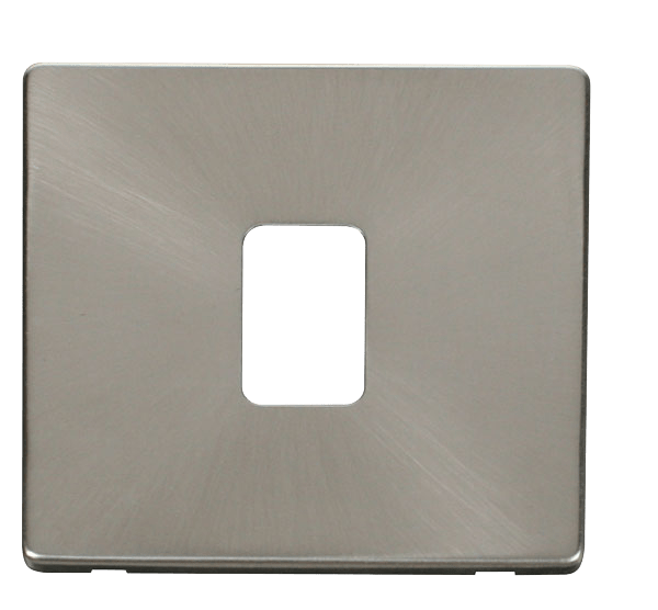 Click SCP422BS Definity 20A DP Switch Cover Plate - Brushed Stainless ...