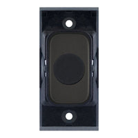 Selectric SGRID360-470 GRID360 20A Cable Outlet Module - Dark Bronze, Black Insert