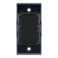 Selectric SGRID360-528 GRID360 20A 2 Way Illuminated Blue Locator Switch Module - Black