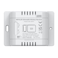 Selectric SKIN-4 GRID360 Kinetic Wireless Receiver - Smart & Standard On/Off Control for Dimming