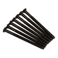 Click SP650MB Standard 3.5mm Dia. 50mm Long Screws (Bag 100) - Matt Black