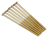 Click SP675BR Standard 3.5mm Dia. 75mm Long Screws (Bag 100) - Brass