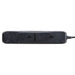 Masterplug 4 Socket 2m 13A + 2xUSB Switched Surge Extension Lead Gloss Black - westbasedirect.com